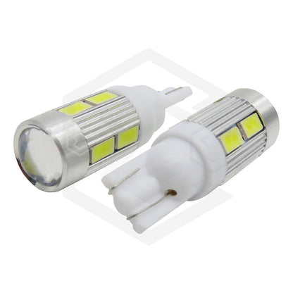 Par De Focos De Pellizco 10 Led Smd Super Potente Lupa 12v
