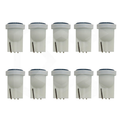 Kit De 10 Focos De Pellizco T10 1  Led Cob Alta Potencia 12v