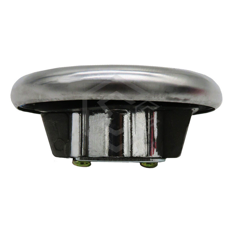 Tapón Tanque Gasolina Universal C/ Llave Metal Cromado F3