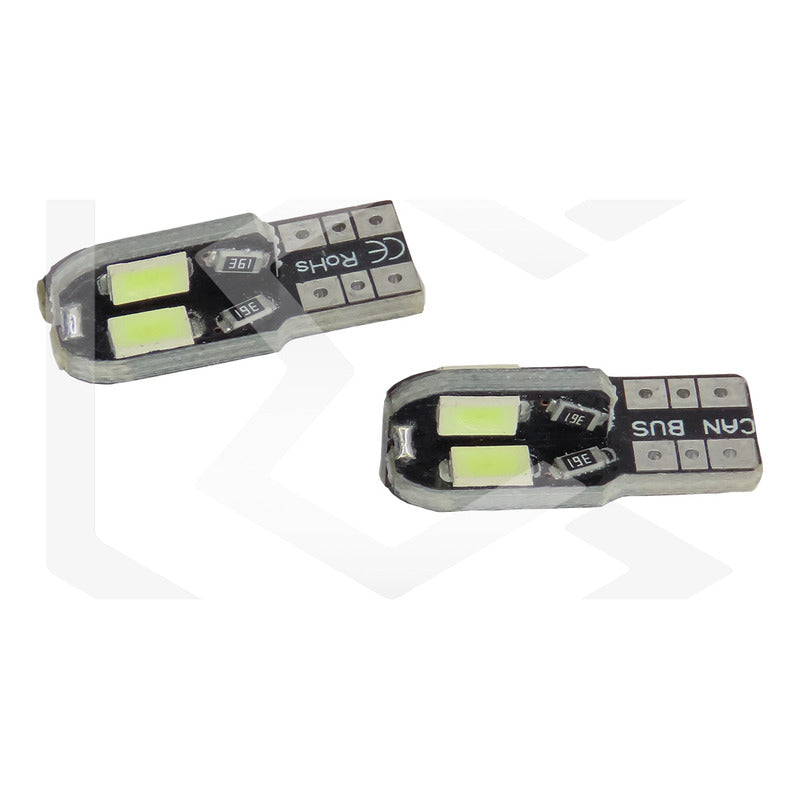 Par Focos De Pellizco 8 Led Canbus Alta Intensidad 12v