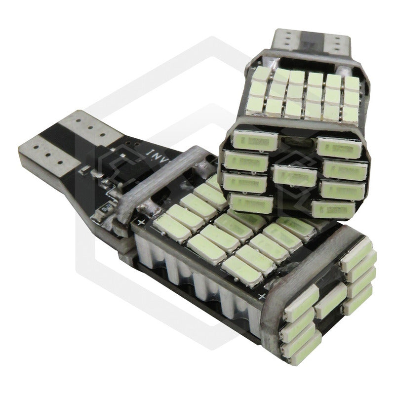 2 Foco De Pellizco Led T15 W16w T16 921 Canbus Para Reversa