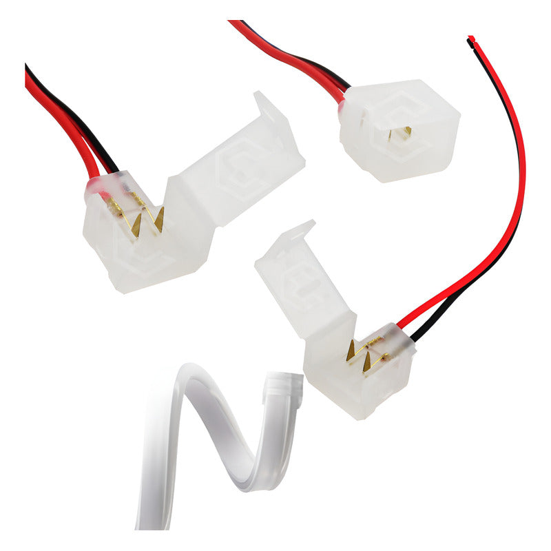Conector Rápido Para Tira De Led Neon Neonflex 3528 1 Pieza Con01