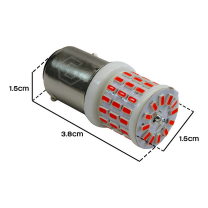 Par De Focos 1157 1034 2 Polos Canbus 57 Hiperled Fijo 12v