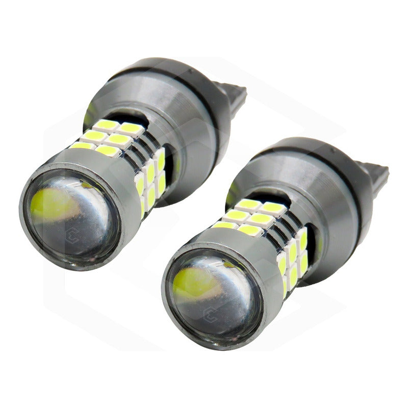 2 Focos 27 Led 1156 1157 3157 7440 7443 No Error Stop Cuarto
