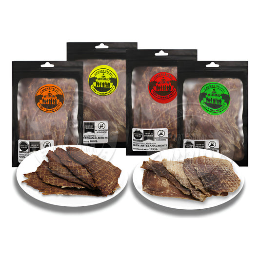 Carne Seca Laminada Artesanal Res Calidad Premium Snack 100g