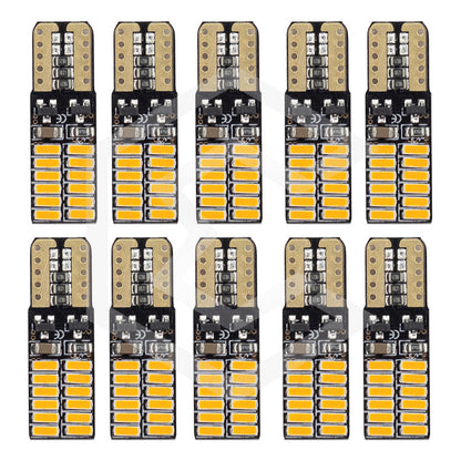 Kit 5 Par Focos De Pellizco 24 Led Canbus Alta Intensidad