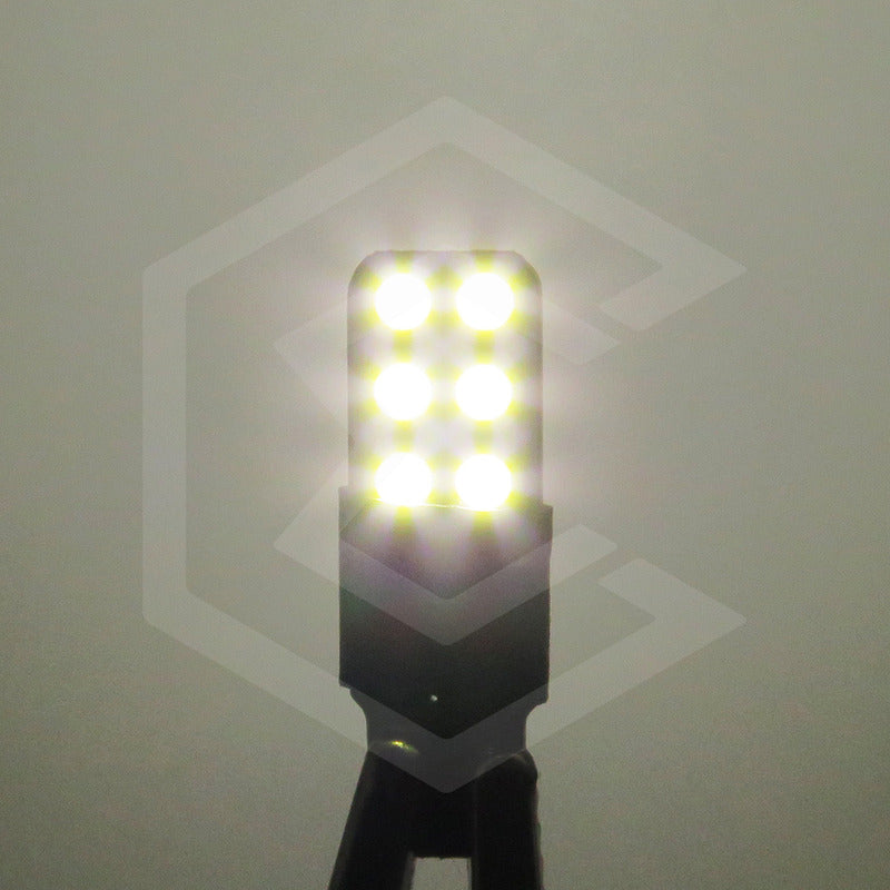 Kit 10 Focos De Pellizco 12 Led 3 Funciones D Estrobo Canbus
