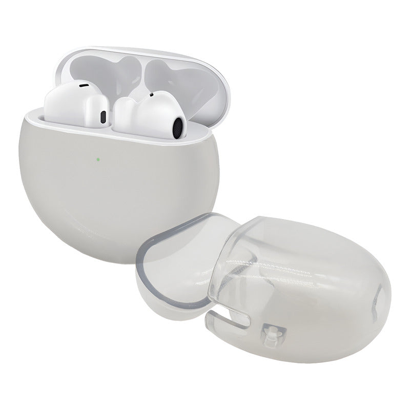 Funda Para Auriculares Huawei Freebuds 4 Uso Rudo Humo Y Neg