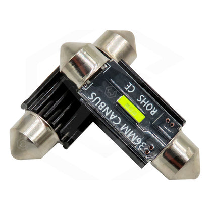 Par De Luz 3 Led Interior Auto Canbus 31mm 41mm 36mm 39mm