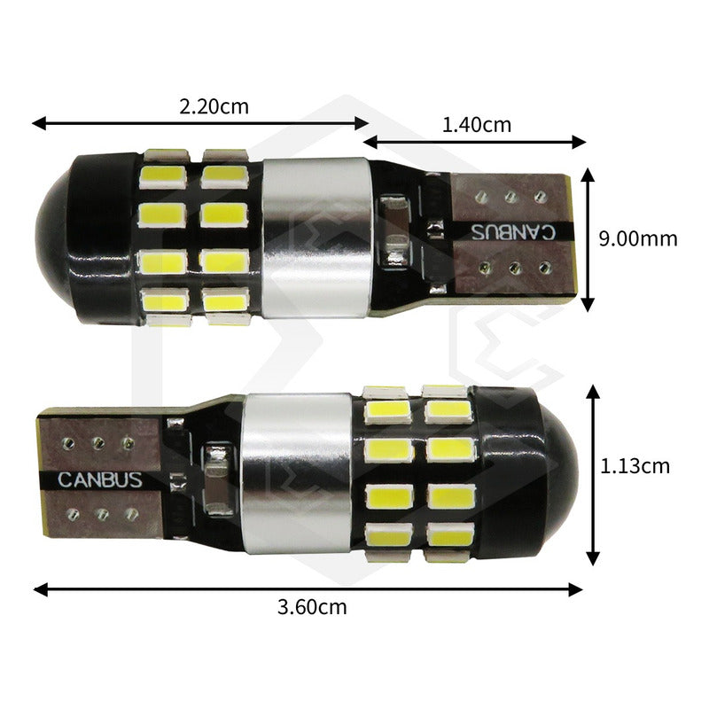 Par De Focos Pellizco 30 Led Calidad Premium Canbus 12/24v