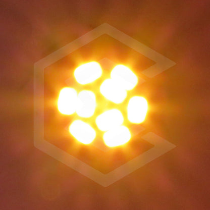Par Focos 1156 1157 Led Cob Cuarto Stop Direccional Reversa