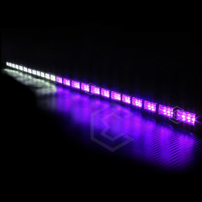 Barra 432 Led 19 Funciones 24 Módulos Bicolor Estrobo 12-24v