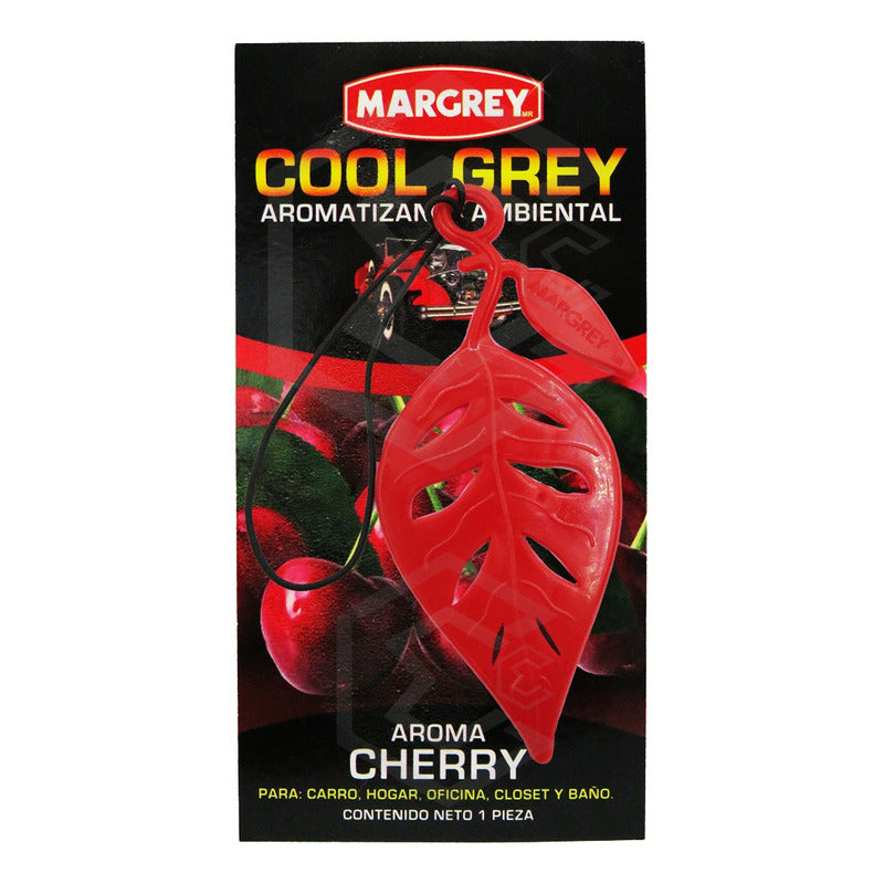 Aromatizante Margrey 2pza Auto Casa Ambiental Cool Grey Hoja