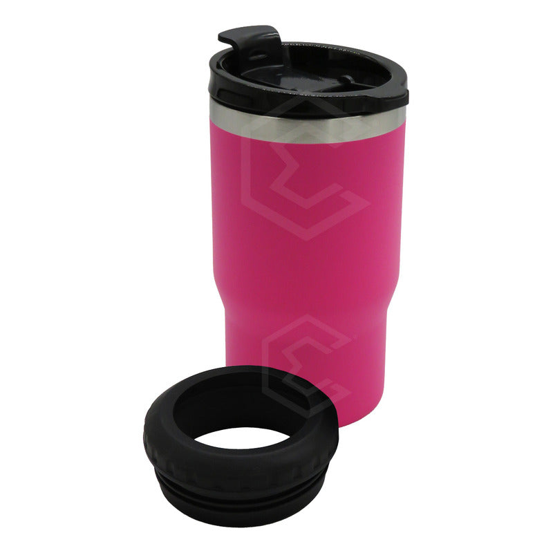 Termo Porta Latas Personalizado Nombre O Logo Láser 420ml