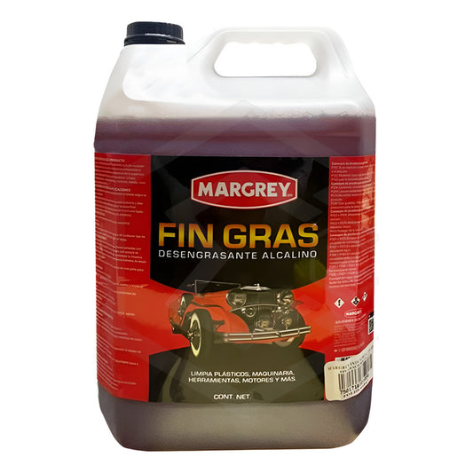 Fingras 5lt Limpiador Rines Motor Grasa Tapiceria Margrey