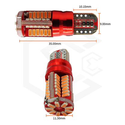 Par De Focos De Pellizco Mazorca 57 Led Super Potente 12v