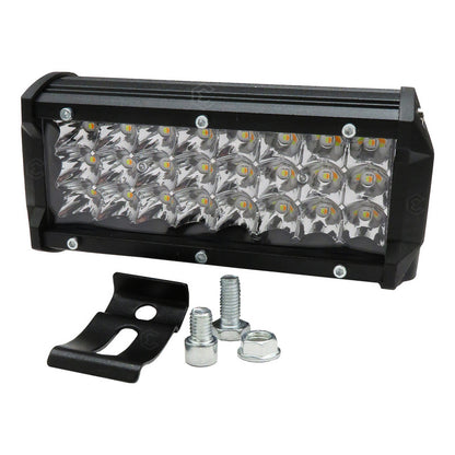 Faro Barra 48 Hiper Led Aux Bicolor Fijo Estrobo 6'' 12-24v