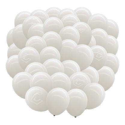 Bolsa 100 Globos Crema Beige Brilloso #10 Fiesta Bodas Latex Crema