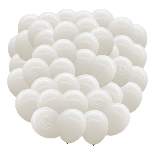 Bolsa 100 Globos Crema Beige Brilloso #10 Fiesta Bodas Latex Crema