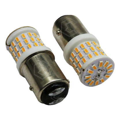 Par De Focos 1157 1034 2 Polos Canbus 57 Hiperled Fijo 12v
