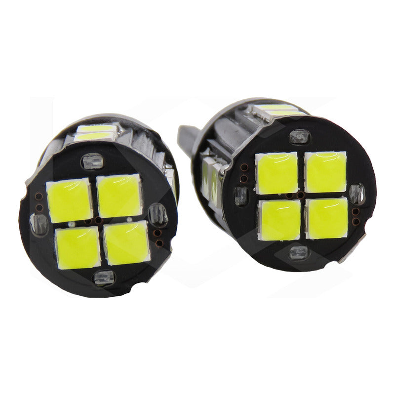 Kit 5 Par De Focos De Pellizco 12 Led Canbus Smd