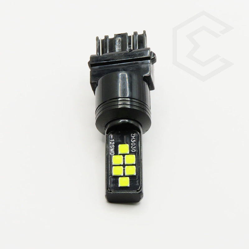 2 Focos 12 Led Canbus Cuarto Stop 12-24v 1156 57 3157  7507