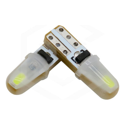 4 Focos Led T5 2721 12v Tablero De Mandos Cluster 5 Colores