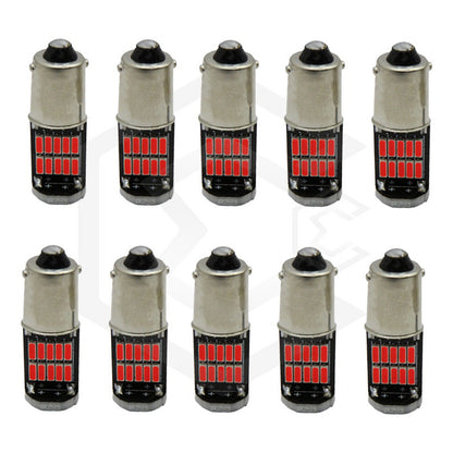 10 Focos De Pellizco 26 Led T11 Ba9s Bay9s Canbus 12v
