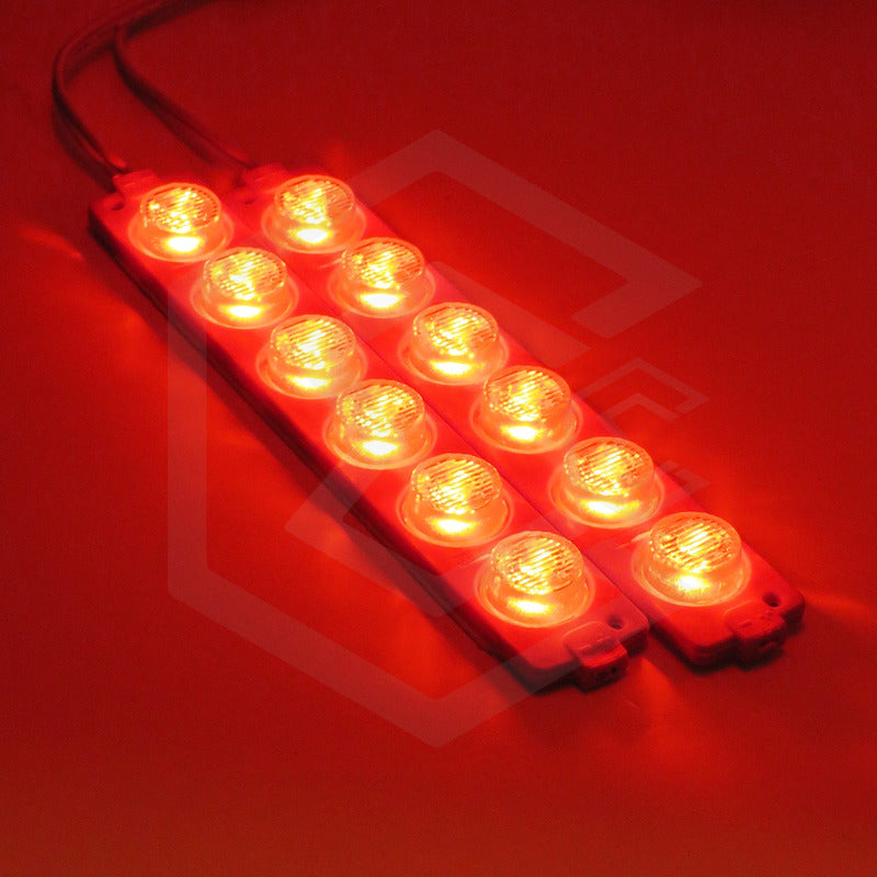 10 Módulos 12 Leds Código 3 Funciones Grúa Torrera 6w T