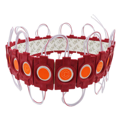 20 Módulos De 9 Led Cob Plasma Redondos Alta Intensidad 12v