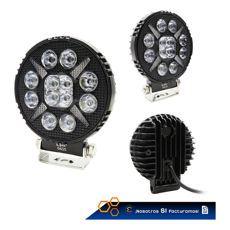 Par De Faros 24 Leds Bicolor Fijo Secuencial 12-24v