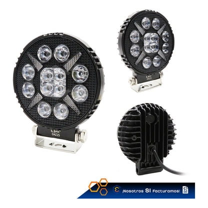 Par De Faros 24 Leds Bicolor Fijo Secuencial 12-24v