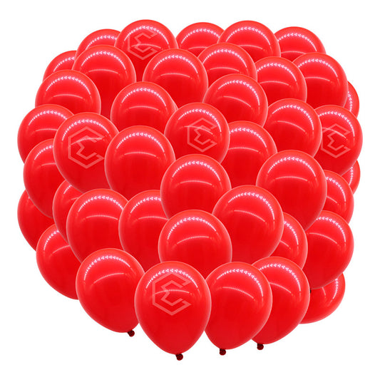 Bolsa 100 Globos Rojo Brillosos #10 Adorno Fiesta Boda Latex Rojo