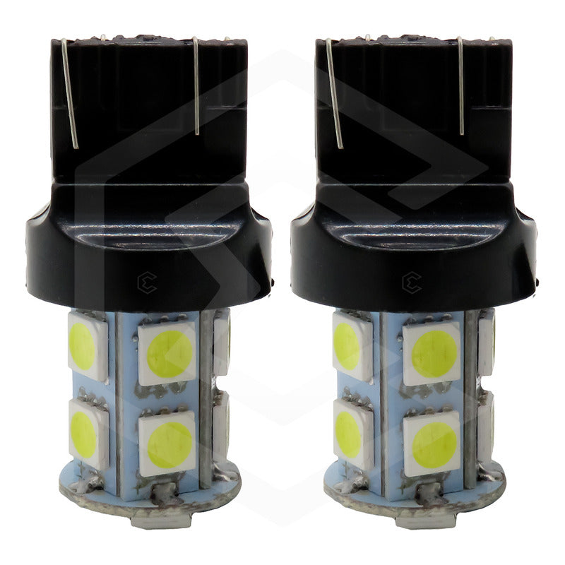 2 Focos 1157 1156 1176 3157 7440 7443 13 Leds Fijo Par Focos