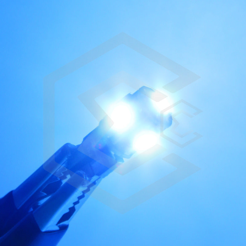 Kit De 10 Focos De Pellizco T10 5  Leds 5050 Alta Potencia