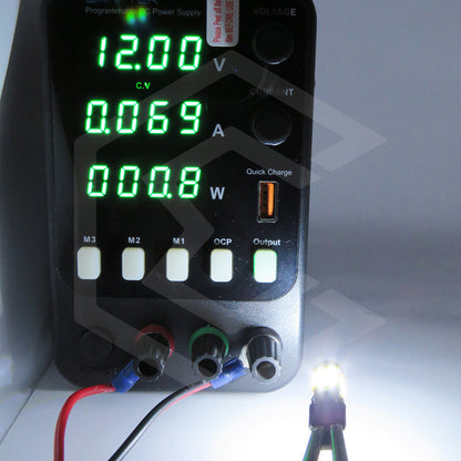 Par Focos De Pellizco 10 Leds Canbus Fijo + Estrobo T10 12v