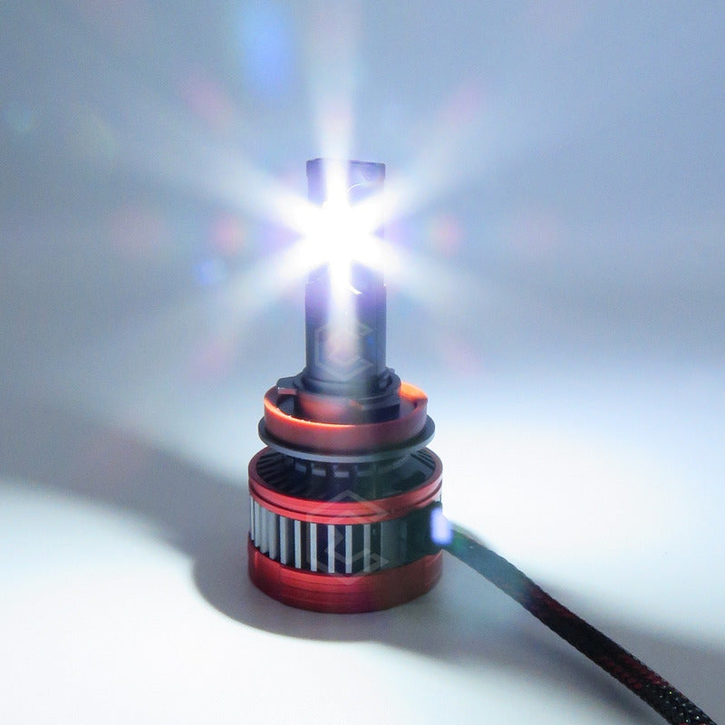 Kit 2 Focos Led H11 Csp Canbus Ventilador Alta Baja 16000lm H11