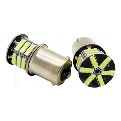 10 Focos 1156 21 Leds 1 Polo Con Estrobo Patas Parejas 12v