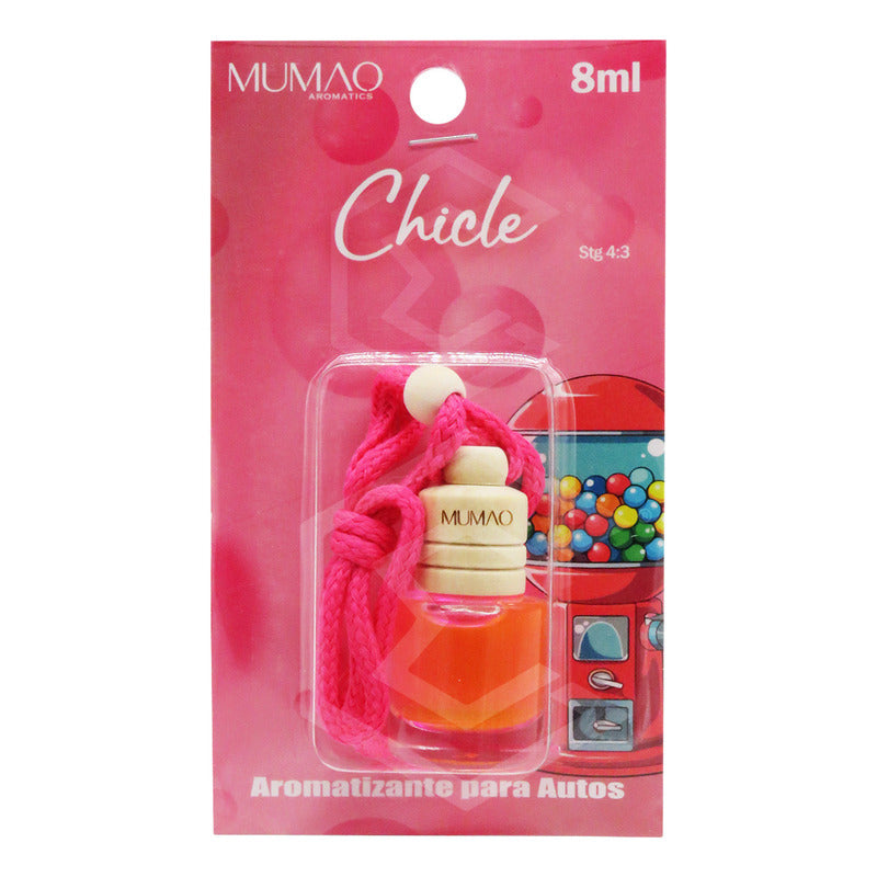 Aromatizante Colgante Botella 8ml Auto Casa Ambiental Mumao