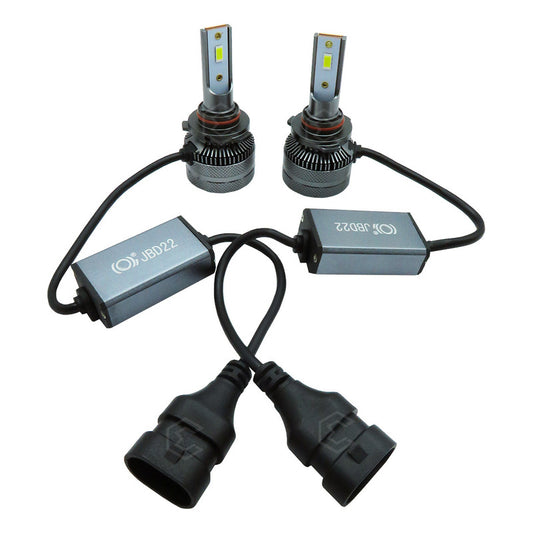 Kit Focos 9005 12led Csp 9-30v 33.5w Reales Alta Baja 8000lm 9005