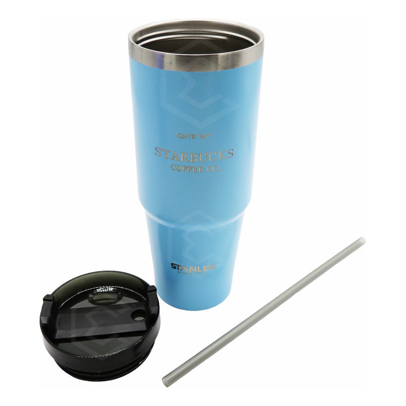 5 Termos Vasos Personalizados Nombre Logo 30oz Tipo Stanley