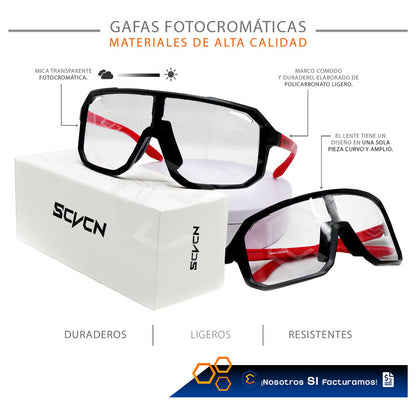 Lentes Gafas Fotocromáticas Deportivas Con Proteccion Uv400