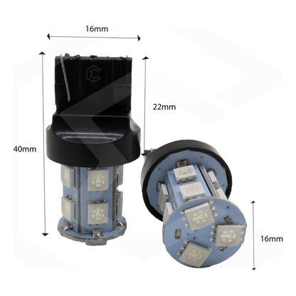 6 Focos 1157 1156 1176 3157 7440 7443 13 Leds Estrobo 12v