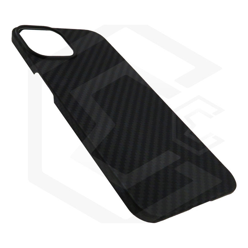 Funda Case De iPhone 13-14 Fibra De Carbono 100% Real