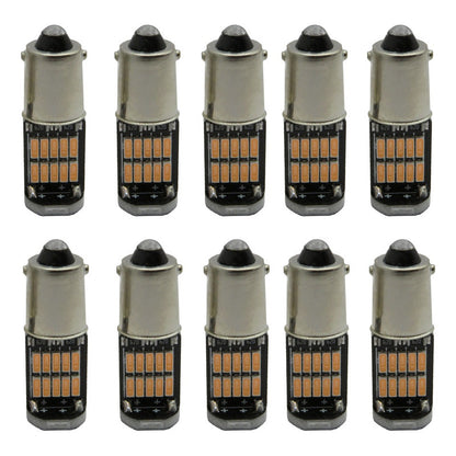 10 Focos De Pellizco 26 Led T11 Ba9s Bay9s Canbus 12v