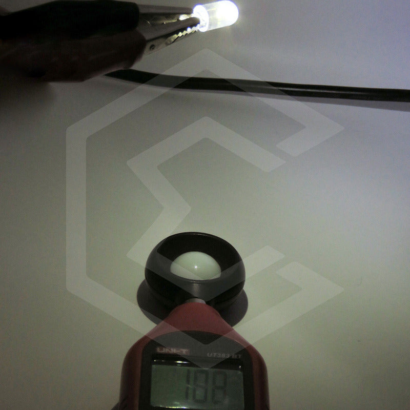 10 Focos Pellizco T10 1 Hiper Leds Cristal Alta Potencia 12v