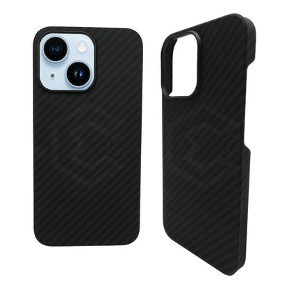 Funda Case De iPhone 13-14 Fibra De Carbono 100% Real