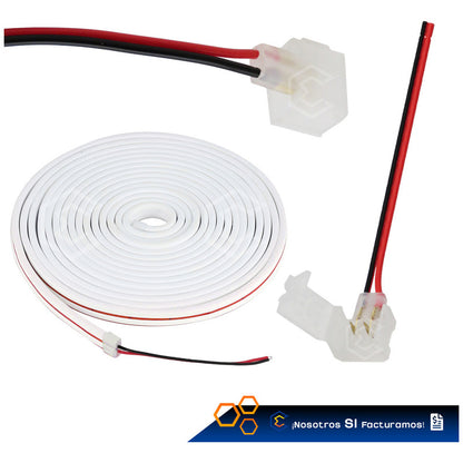 Conector Rápido Para Tira De Led Neon Neonflex 3528 10 Pieza Con01