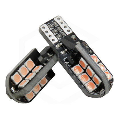 Kit 10 Focos Pellizco T10 24 Leds Canbus 3030 Alta Potencia
