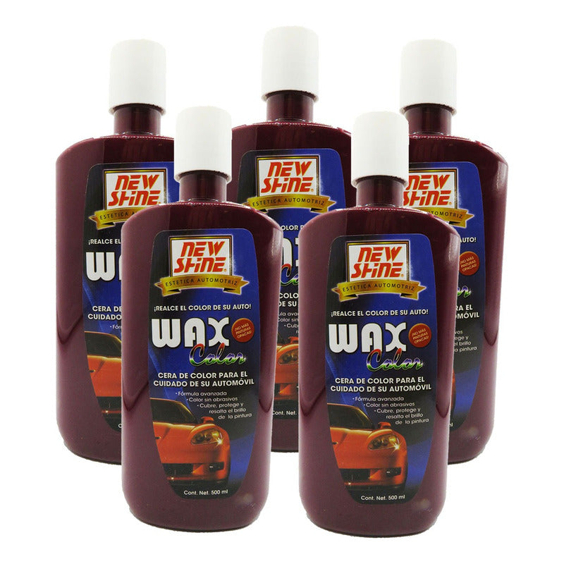5 Cera Wax De Color Proteje Y Resalta El Brillo En Pintura